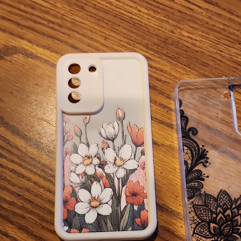 Floral and Patterned Phone Cases Set